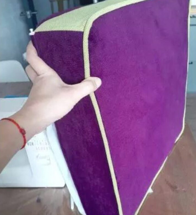 Esta joven le dio una segunda vida a un viejo sillón