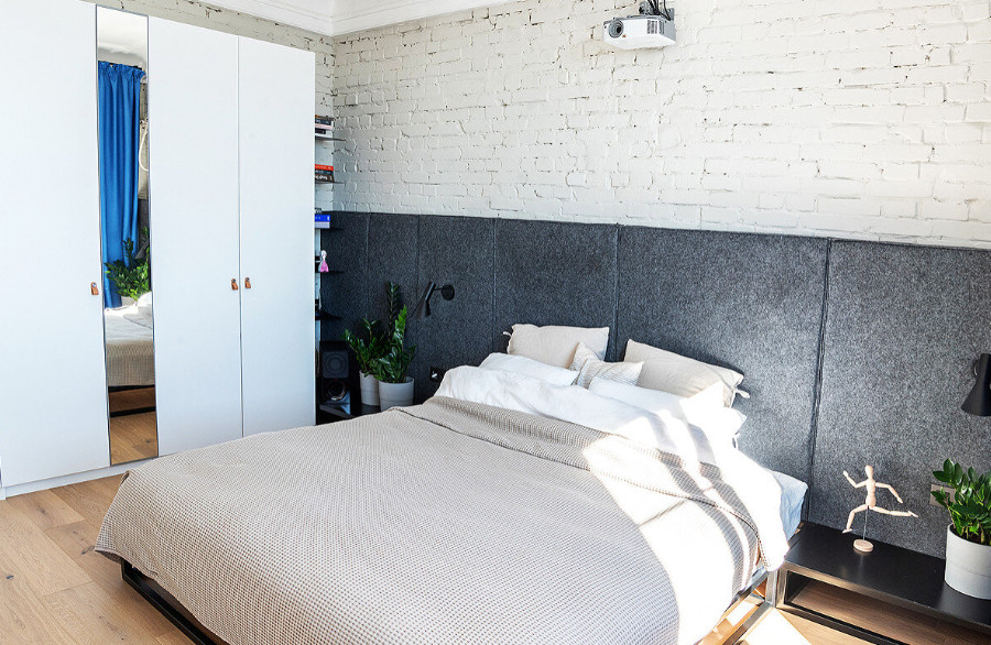Del apartamento descuidado a un interior moderno: una transformación exitosa de un pequeño espacio de 35 m²