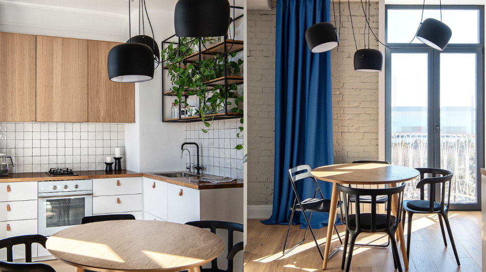Del apartamento descuidado a un interior moderno: una transformación exitosa de un pequeño espacio de 35 m²