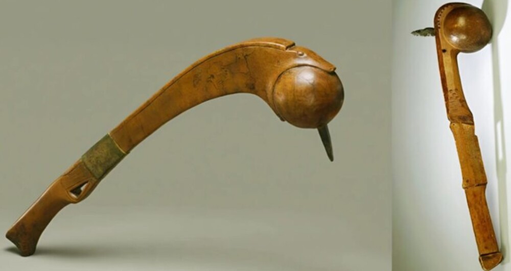 Mira atentamente esta foto e intenta adivinar para qué servía este objeto antiguo