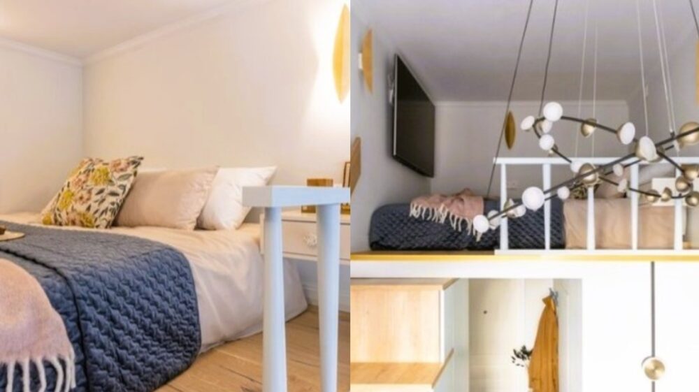 Este hombre transformó un estudio de 11 m² en un hogar acogedor para su hija estudiante