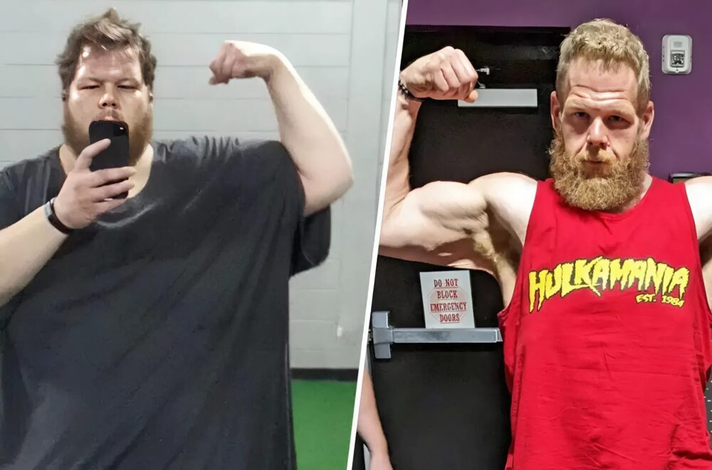 La increíble transformación de Cole: Perdió 163 kg y se convirtió en una fuente de inspiración