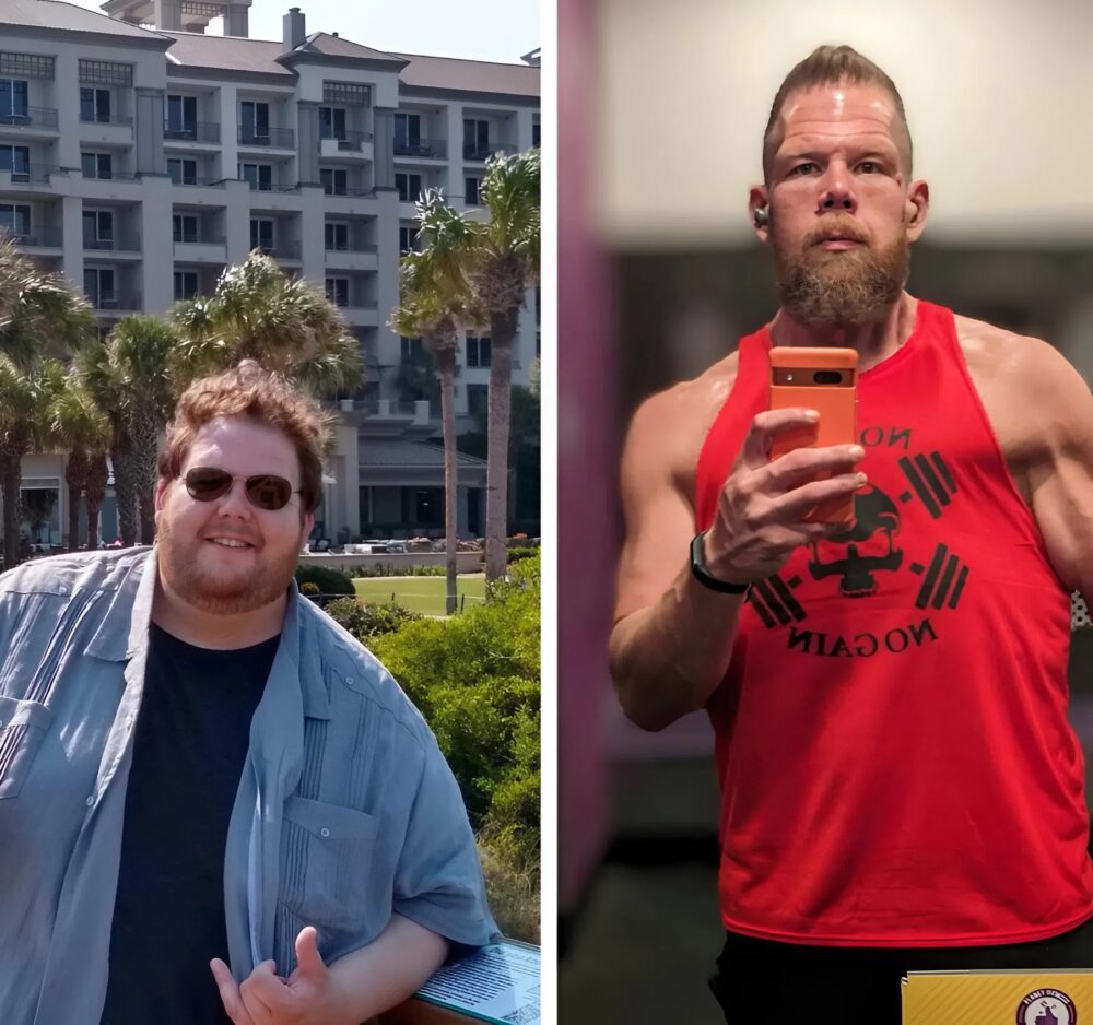 La increíble transformación de Cole: Perdió 163 kg y se convirtió en una fuente de inspiración