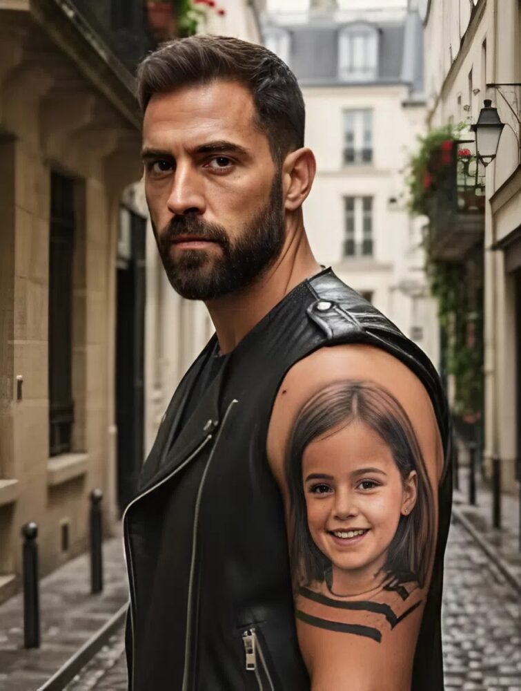 Ocho años después de la desaparición de mi hija, vi un tatuaje de su retrato en el brazo de un joven: su respuesta me dejó sin palabras