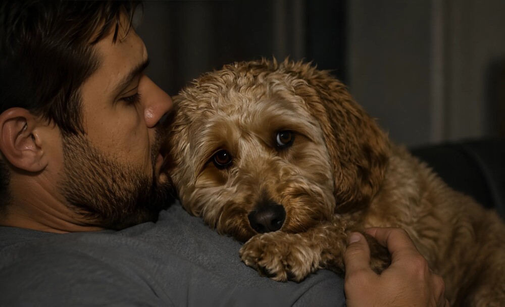 Durante un año, mi perro se acostaba sobre mi pecho y me despertaba de mis pesadillas: cuando consulté al médico, me hizo una sola pregunta y me quedé en silencio, incapaz de responder