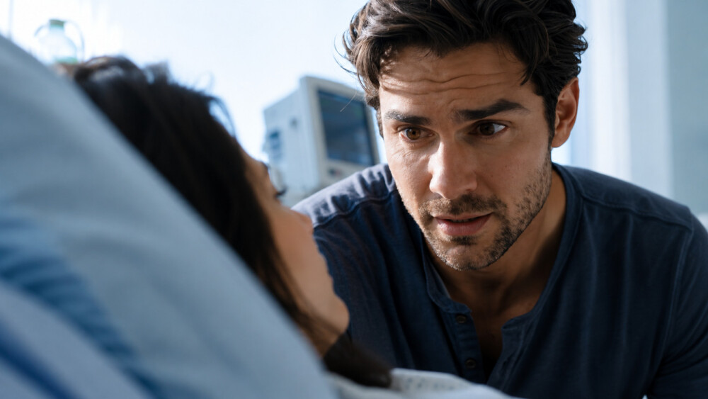 Cuando desperté del coma, un hombre estaba sentado junto a mi cama y todos confirmaban que era mi esposo, sin embargo, algo dentro de mí me decía que no era verdad: lo que descubrí en mi teléfono resultó ser aún más aterrador